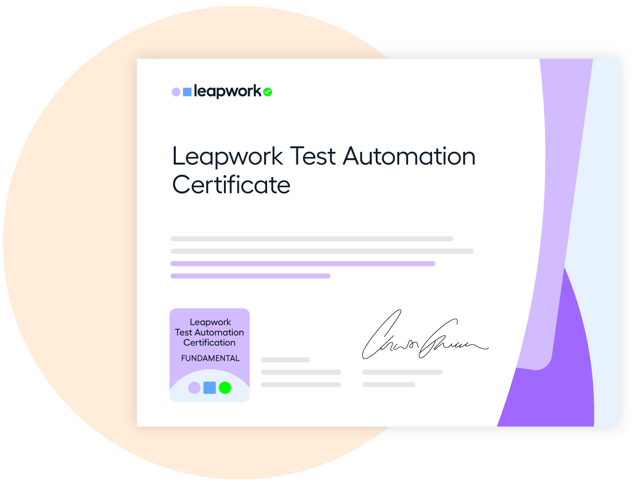 Fundamental level certificate